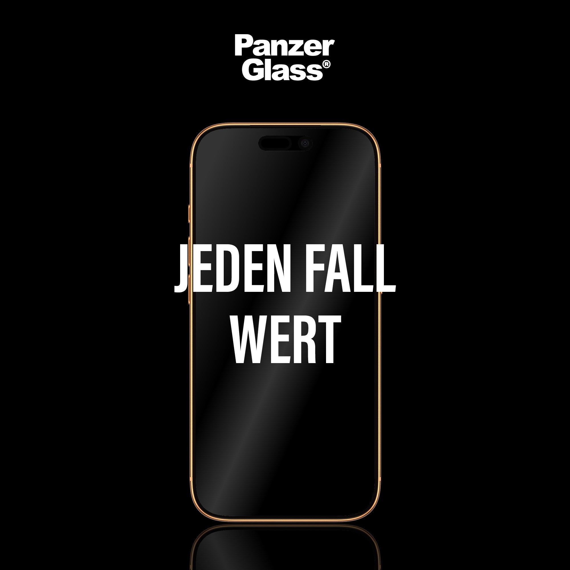 PanzerGlass® 2-Way Privacy Displayschutz iPhone 17 Pro Max | Ultra-Wide Fit m. EasyAligner